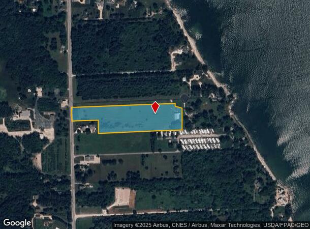  3621 Ne Catawba Rd, Port Clinton, OH Parcel Map