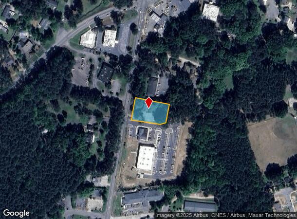  1007 Carthage St, Sanford, NC Parcel Map