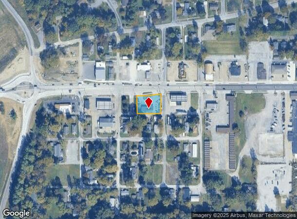  1202 W Main St, West Frankfort, IL Parcel Map