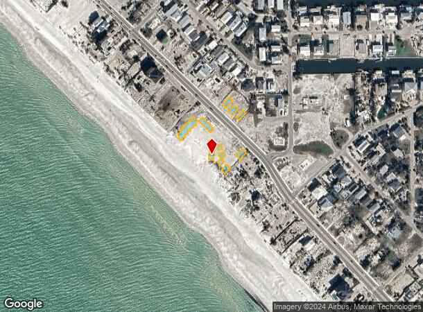  5580 Estero Blvd, Fort Myers Beach, FL Parcel Map