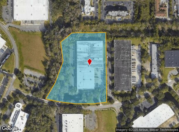  1401 Tradeport Dr, Jacksonville, FL Parcel Map