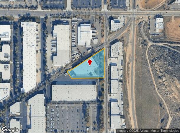 1799 Rustin Ave, Riverside, CA Parcel Map