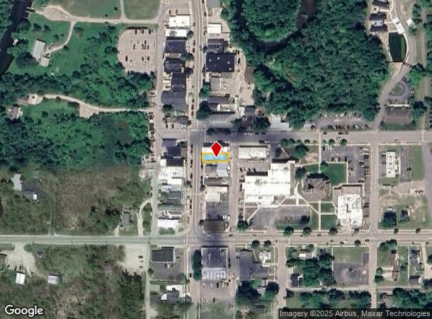 120 N Bridge St, Bellaire, MI Parcel Map