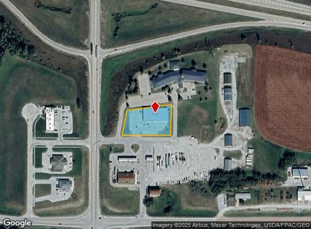 1820 Elm St, Syracuse, NE Parcel Map