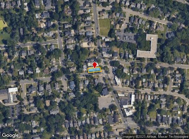 203 Main St, Metuchen, NJ Parcel Map