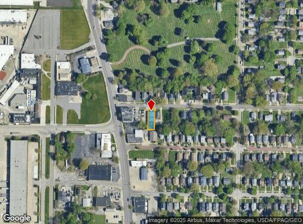  18 E Emerling Ave, Akron, OH Parcel Map