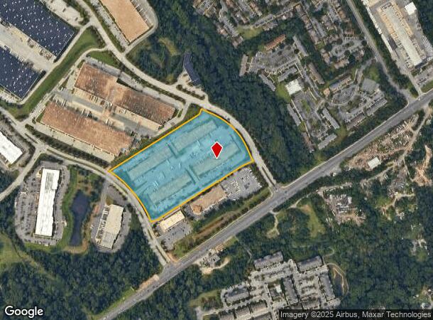  7020 Troy Hill Dr, Elkridge, MD Parcel Map