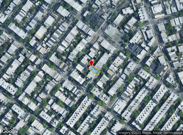 2017 Grove St, Ridgewood, NY Parcel Map