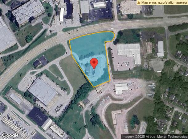  1216 Wilkinson Blvd, Frankfort, KY Parcel Map