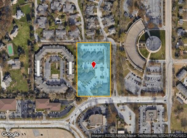  9802 Nicholas St, Omaha, NE Parcel Map