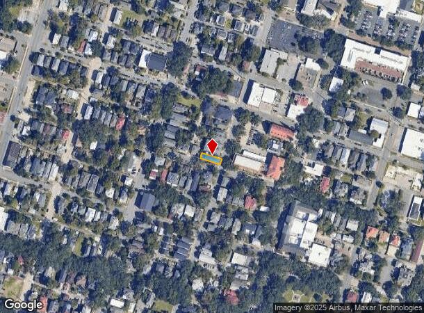  1725 Whitaker St, Savannah, GA Parcel Map