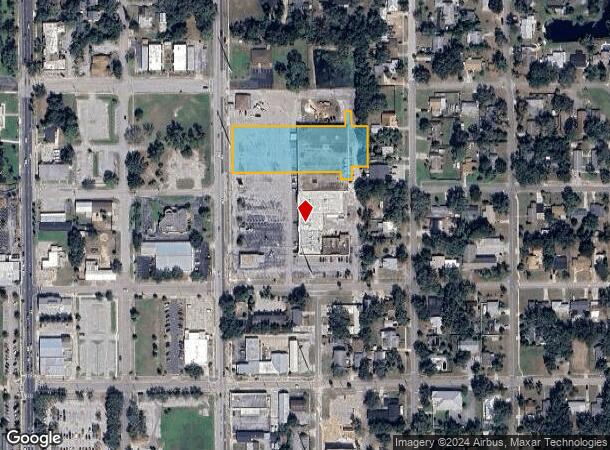  417 N Grove St, Eustis, FL Parcel Map