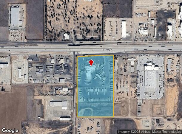 7000 E Interstate 40, Amarillo, TX Parcel Map