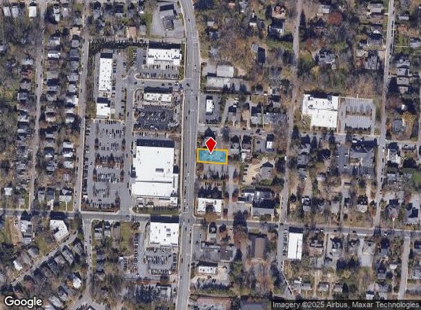 141 Merrimon Ave, Asheville, NC Parcel Map