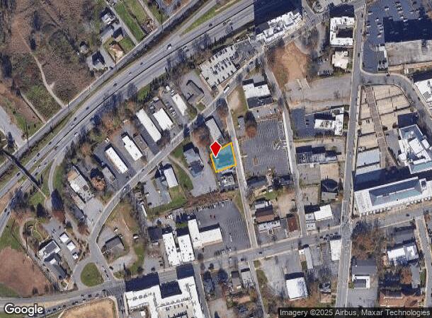  34 N Ann St, Asheville, NC Parcel Map