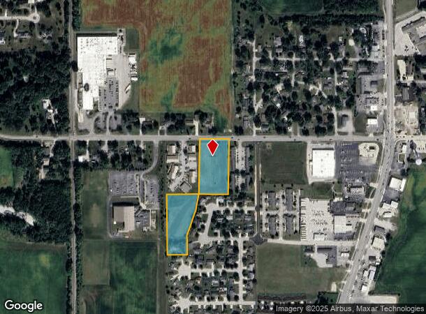  Dustman Rd, Bluffton, IN Parcel Map