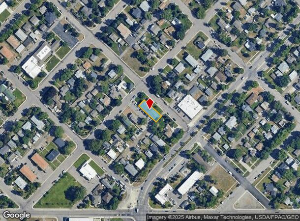  1000 Rollins St, Missoula, MT Parcel Map