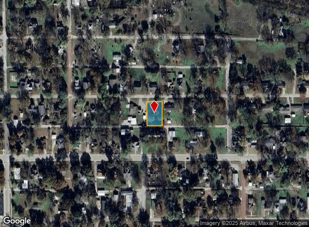  701 E 3Rd St, Cherryvale, KS Parcel Map