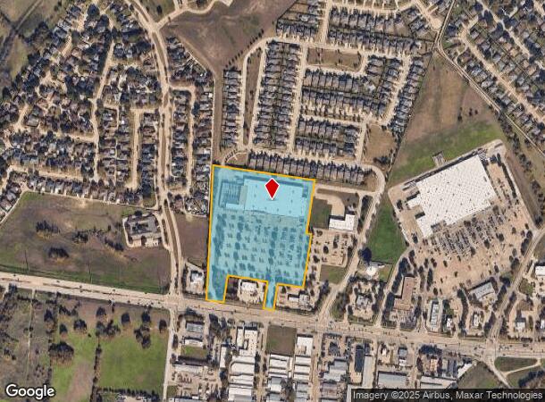 2201 Lakeview Pkwy, Rowlett, TX Parcel Map