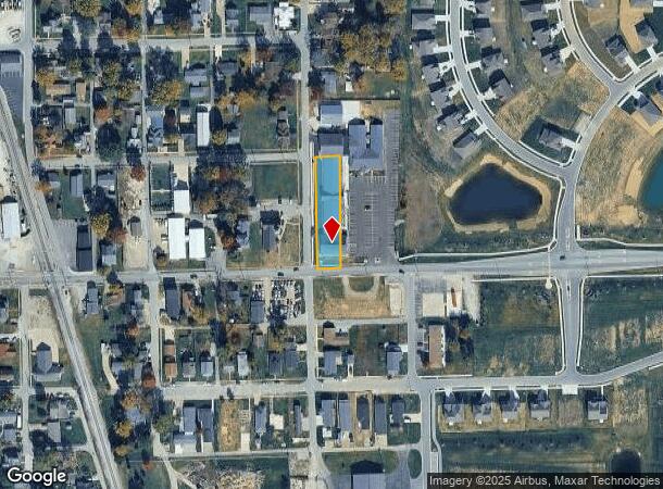 730 E Main St, Whiteland, IN Parcel Map