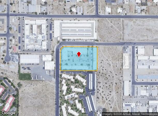  401 W Radio Rd, Palm Springs, CA Parcel Map