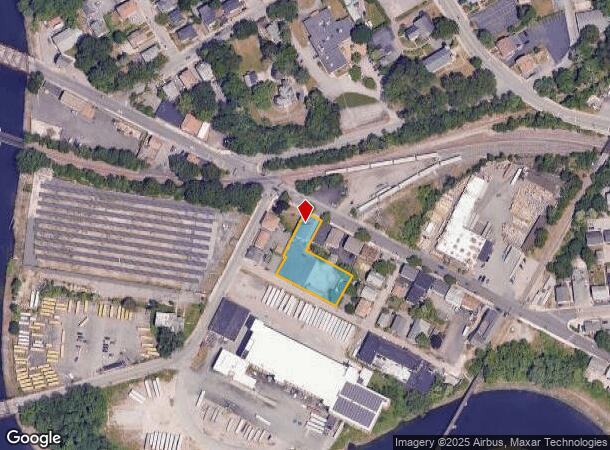 458 River St, Woonsocket, RI Parcel Map