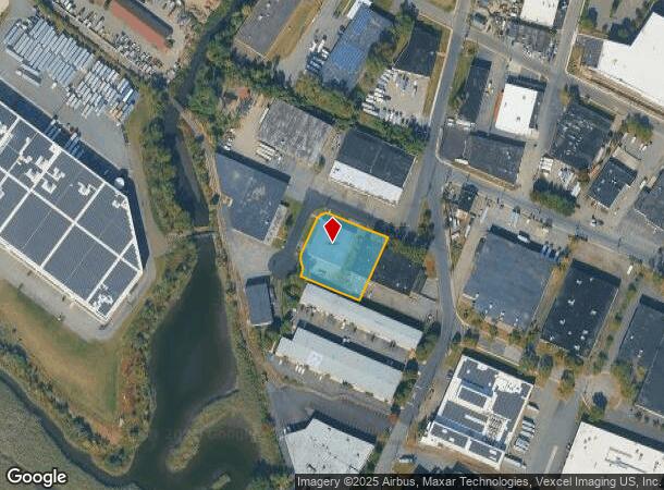 1 Barrett Ave, Moonachie, NJ Parcel Map