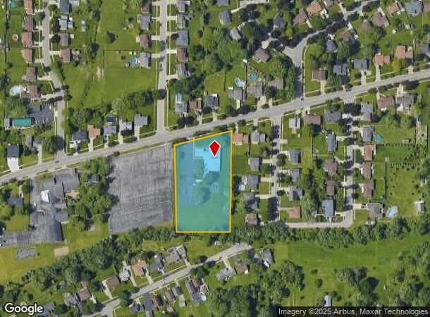 321 Columbia Ave, Depew, NY Parcel Map