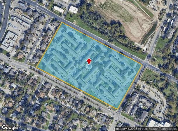  1101 Rutland Dr, Austin, TX Parcel Map