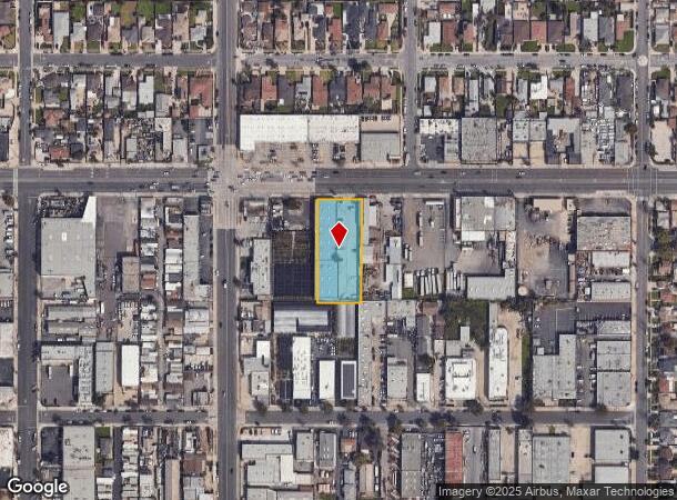  1320 W El Segundo Blvd, Gardena, CA Parcel Map