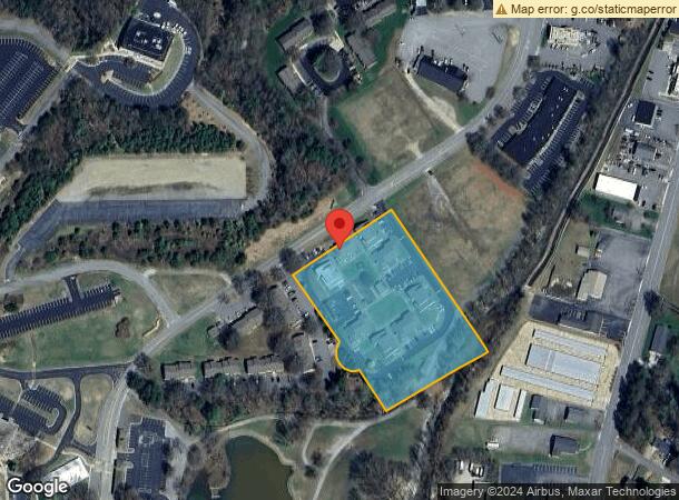  1323 S Collegiate Dr, Wilkesboro, NC Parcel Map