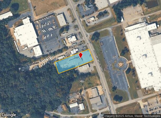  1435 Pearman Dairy Rd, Anderson, SC Parcel Map