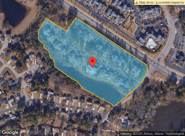  5709 Ivanhoe Ct, Fayetteville, NC Parcel Map