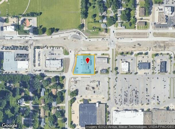 6609 University Ave, Cedar Falls, IA Parcel Map