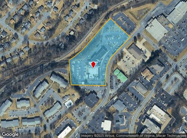  5400 Fallowater Ln, Roanoke, VA Parcel Map