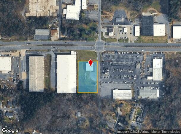604 Sheridan Ave, Dalton, GA Parcel Map