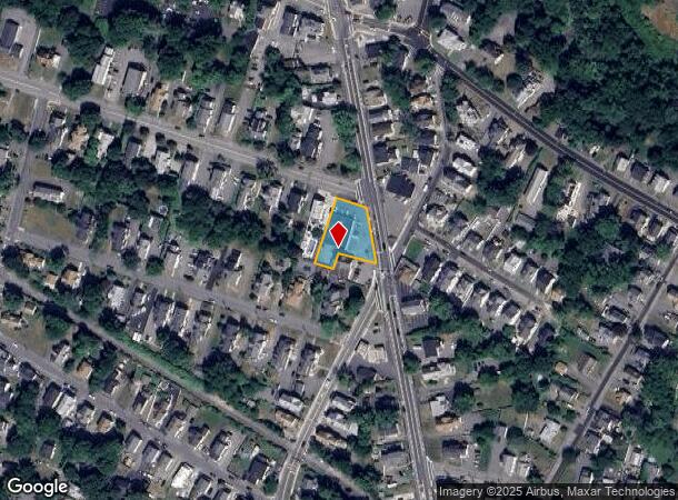  4 Harrison St, Taunton, MA Parcel Map