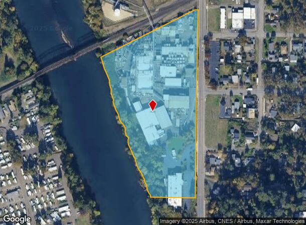 610 S 2Nd St, Springfield, OR Parcel Map