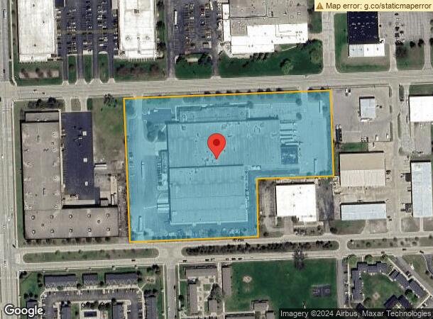  2100 Dove St, Port Huron, MI Parcel Map