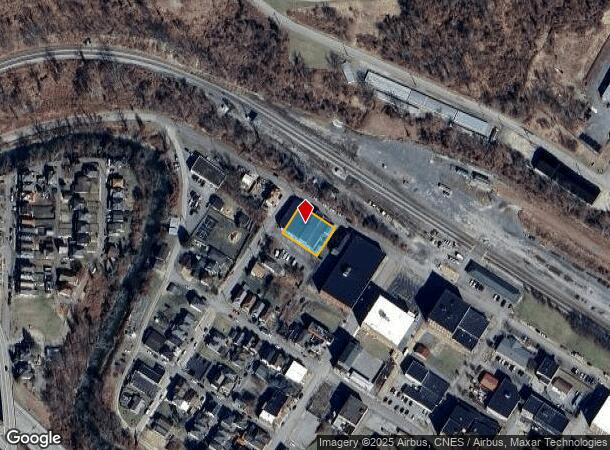  615 Baltimore Ave, Clarksburg, WV Parcel Map