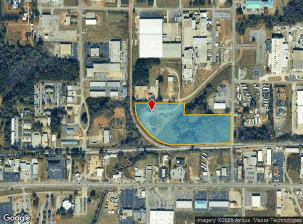  Charles A Daugherty Dr, Anniston, AL Parcel Map