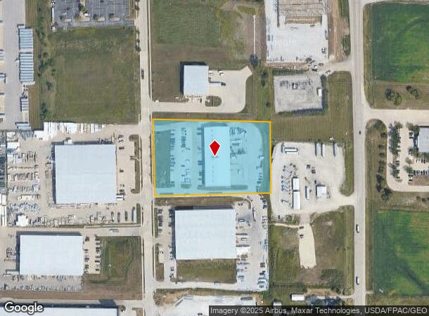 9805 Atlantic Dr Sw, Cedar Rapids, IA Parcel Map