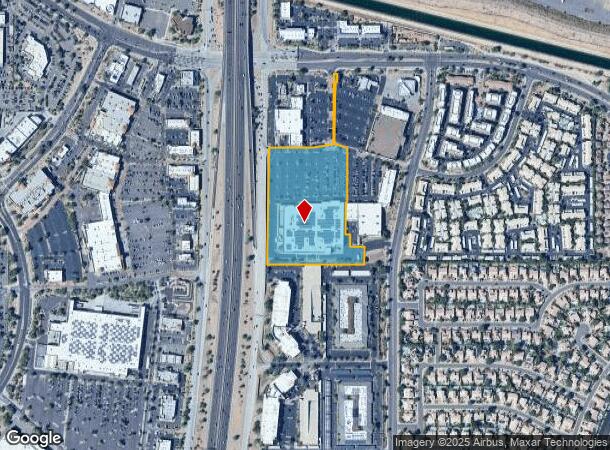  15444 N Frank Lloyd Wright Blvd, Scottsdale, AZ Parcel Map