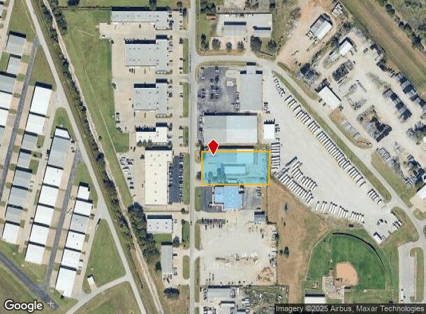 1855 N Elm St, Jenks, OK Parcel Map