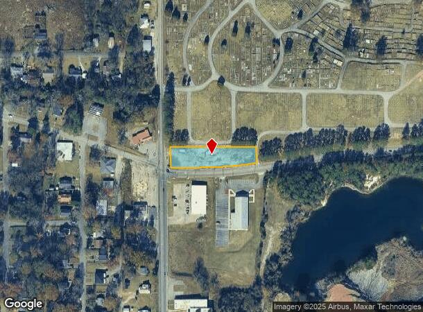  3201 Noble St, Anniston, AL Parcel Map