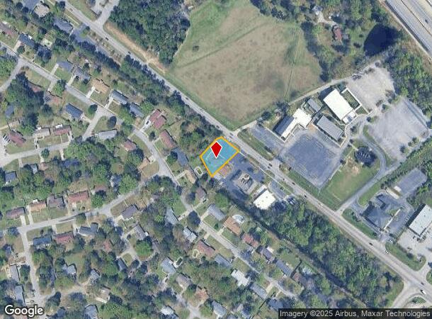  7839 Broad River Rd, Irmo, SC Parcel Map
