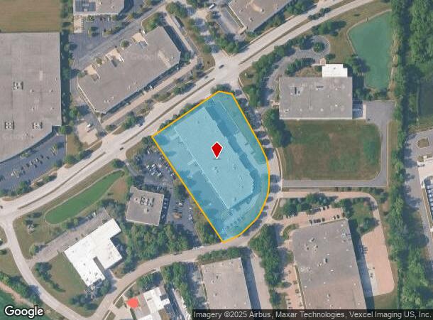 2640 White Oak Cir, Aurora, IL Parcel Map