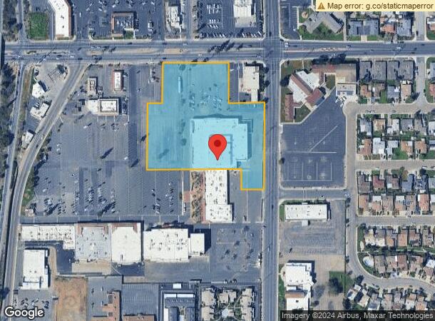  825 W Henderson Ave, Porterville, CA Parcel Map