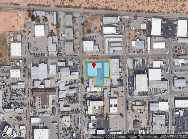  9100 Mayflower Ave, El Paso, TX Parcel Map