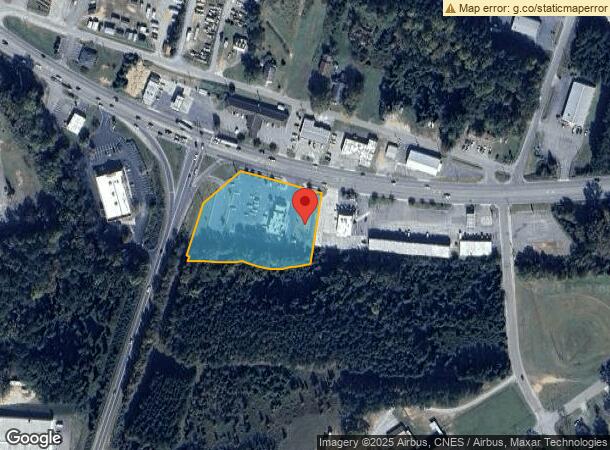  1208 E Caswell St, Wadesboro, NC Parcel Map